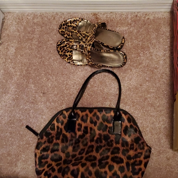 Leopard print bag - Picture 1 of 2
